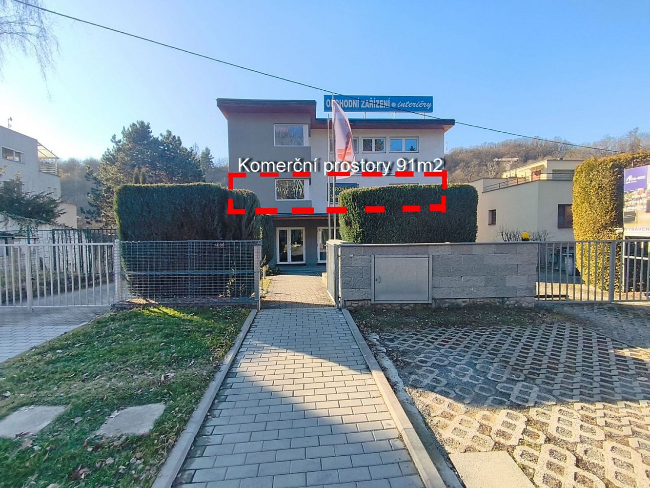 Pronájem kanceláře 91 m²