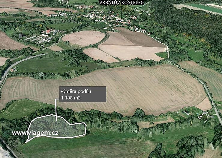 Prodej pole 1 188 m² – fotografie 2