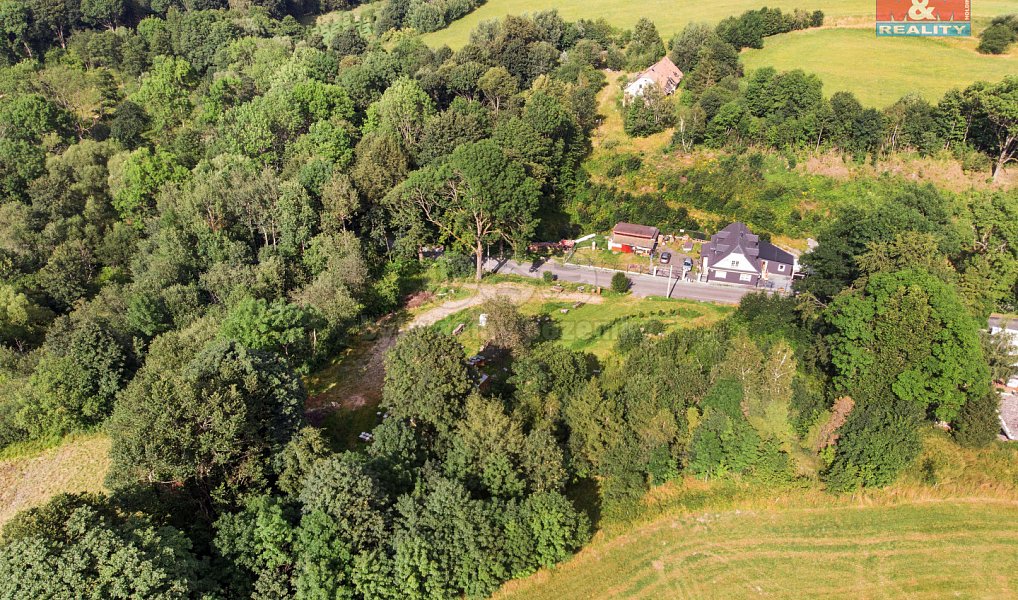 Prodej stavebního pozemku 2 066 m², Dvorce – náhled fotky 6