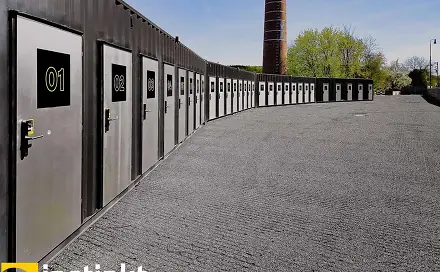 Samoobslužné skladovací boxy, ul. Čs. armády, Příbram, Příbram