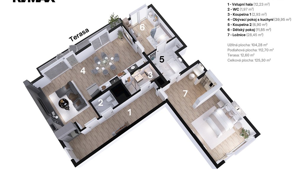 Prodej bytu 3+kk 125 m², Praha – náhled fotky 4