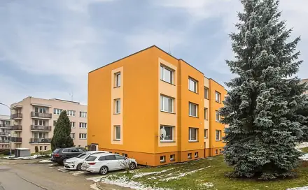 Prodej bytu 3+1 72 m², U Stadionu, Dačice - Dačice V, okres Jindřichův Hradec