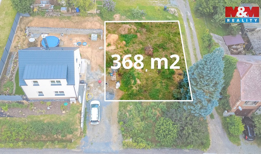 Prodej stavebního pozemku 368 m², Tršice – náhled fotky 2