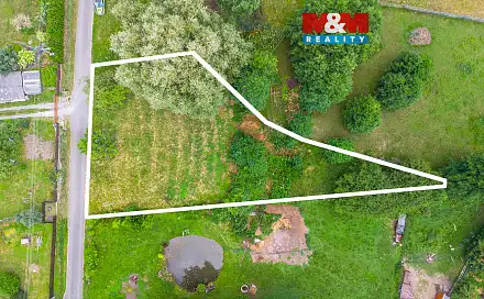 Prodej stavebního pozemku 977 m², Volfartice, okres Česká Lípa