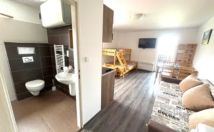 Prodej bytu 1+kk 26 m², Nová Pec - Dlouhý Bor, okres Prachatice