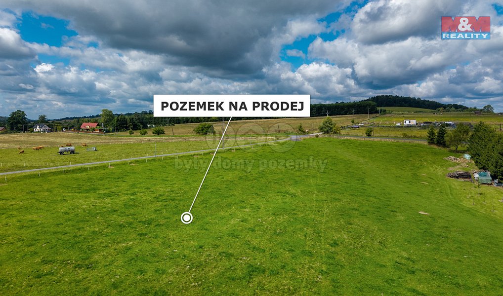 Prodej stavebního pozemku 1 527 m², Huntířov – náhled fotky 2