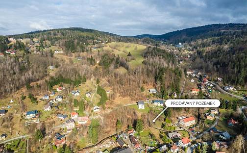 Prodej stavebního pozemku 1 118 m², Janov nad Nisou, okres Jablonec nad Nisou
