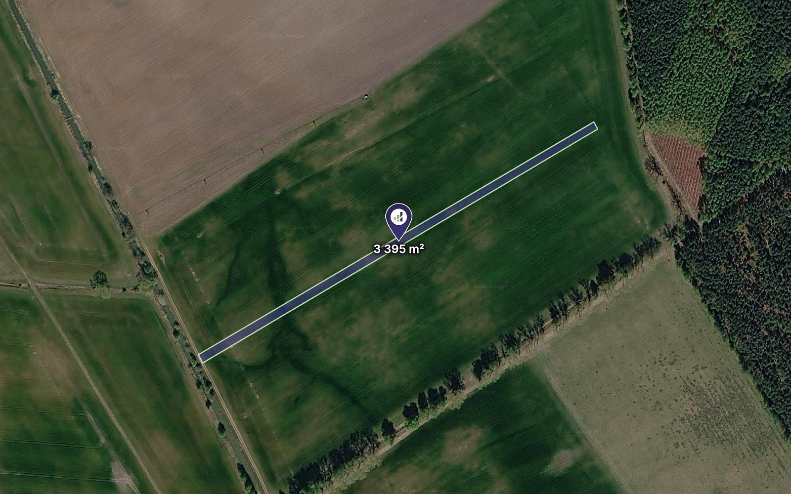 Prodej pole 3 395 m²