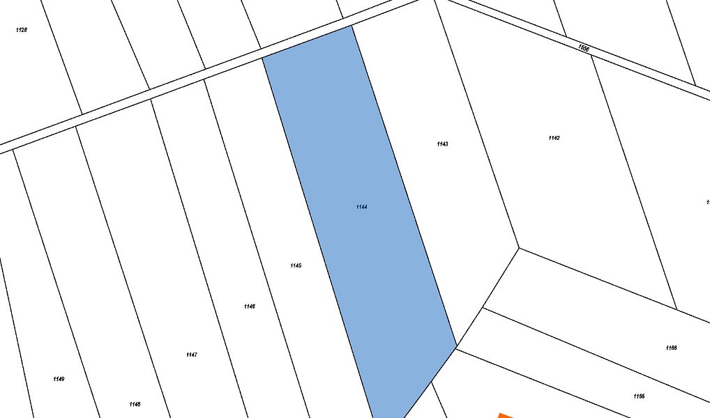 Prodej pole 1 391 m², Mochov – náhled fotky 2