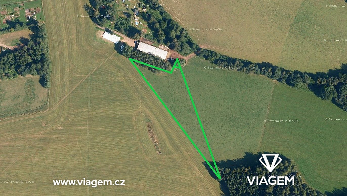 Prodej pole 1 277 m²
