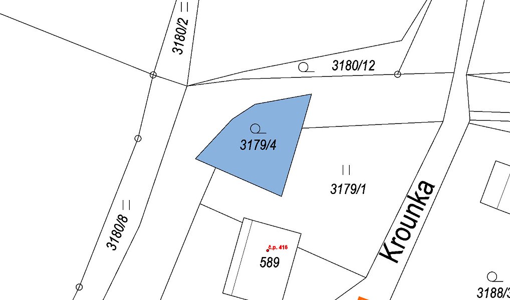 Prodej pozemku 313 m², Krouna – náhled fotky 5