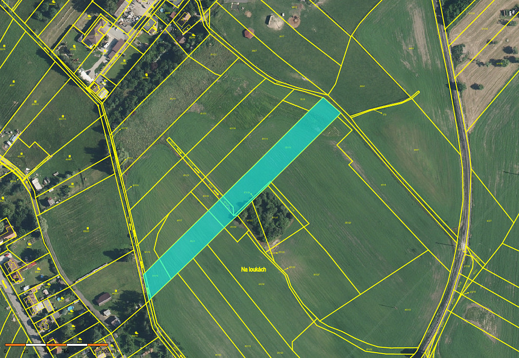 Prodej pole 5 745 m²