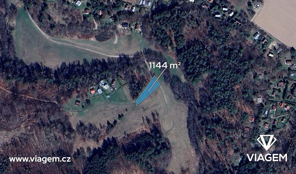 Prodej pole 1 144 m², Lipová – náhled fotky 2