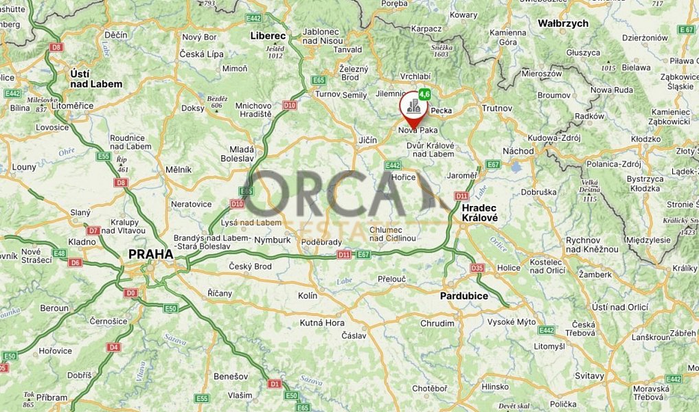Prodej louky 676 m², Pecka – náhled fotky 3