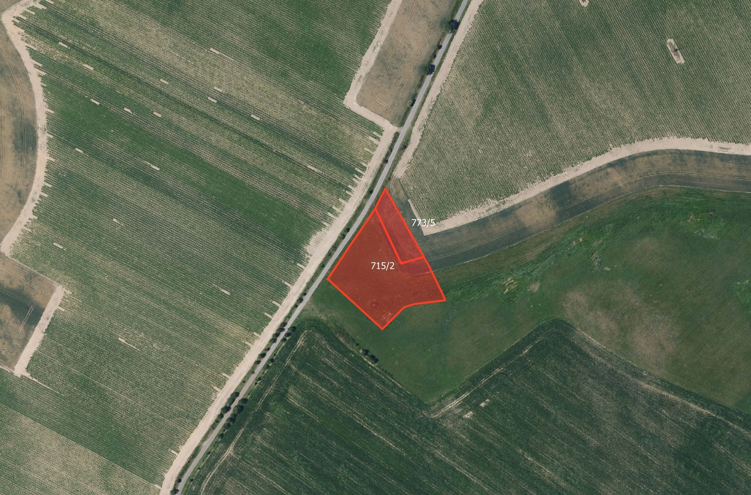 Prodej louky 6 872 m²