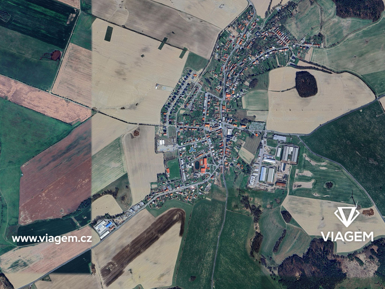 Prodej pole 448 m² – pohled 3
