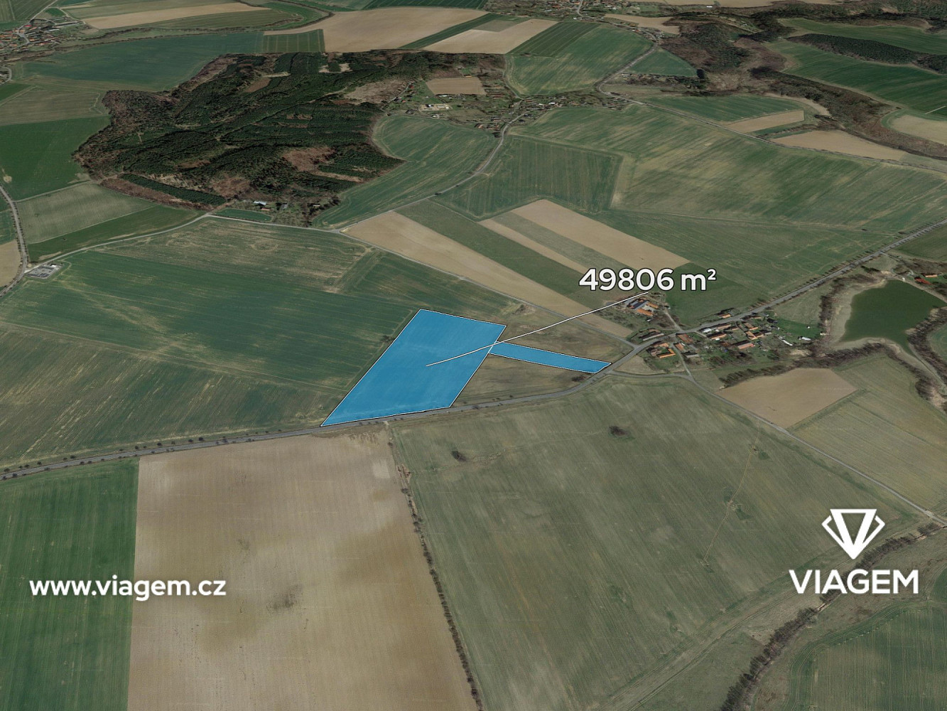 Prodej pole 6 225 m²