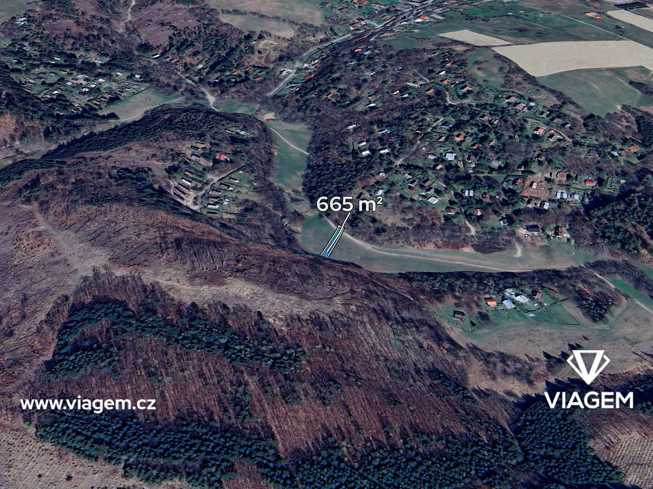 Prodej pole 665 m²