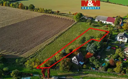 Prodej stavebního pozemku 1 884 m², Drahkov, okres Plzeň-Jih