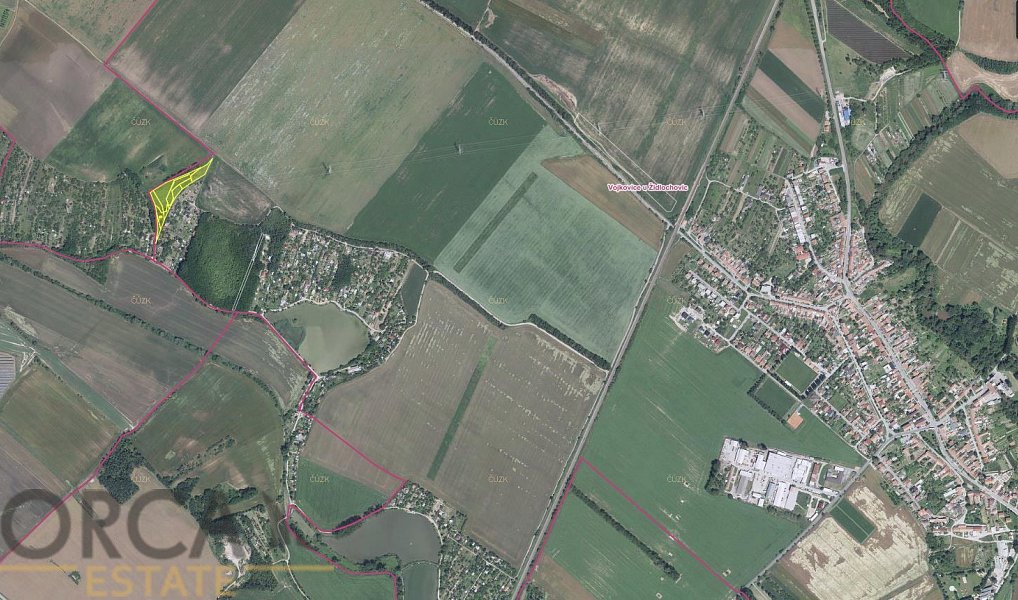 Prodej lesa 4 526 m², Vojkovice – náhled fotky 2