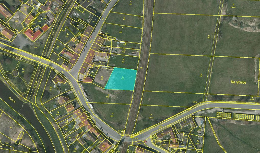Prodej zahrady 1 355 m², Protivín – náhled fotky 2