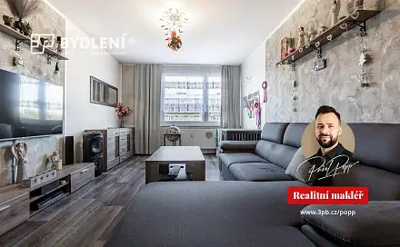 Prodej bytu 2+1 66 m², Palackého, Chomutov