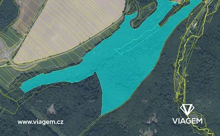 Prodej lesa 20 046 m², Hrabyně, okres Opava