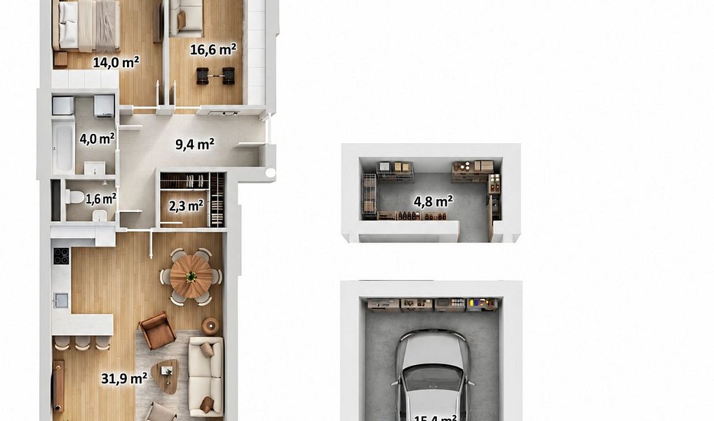 Prodej bytu 3+kk 88 m², Praha – náhled fotky 5