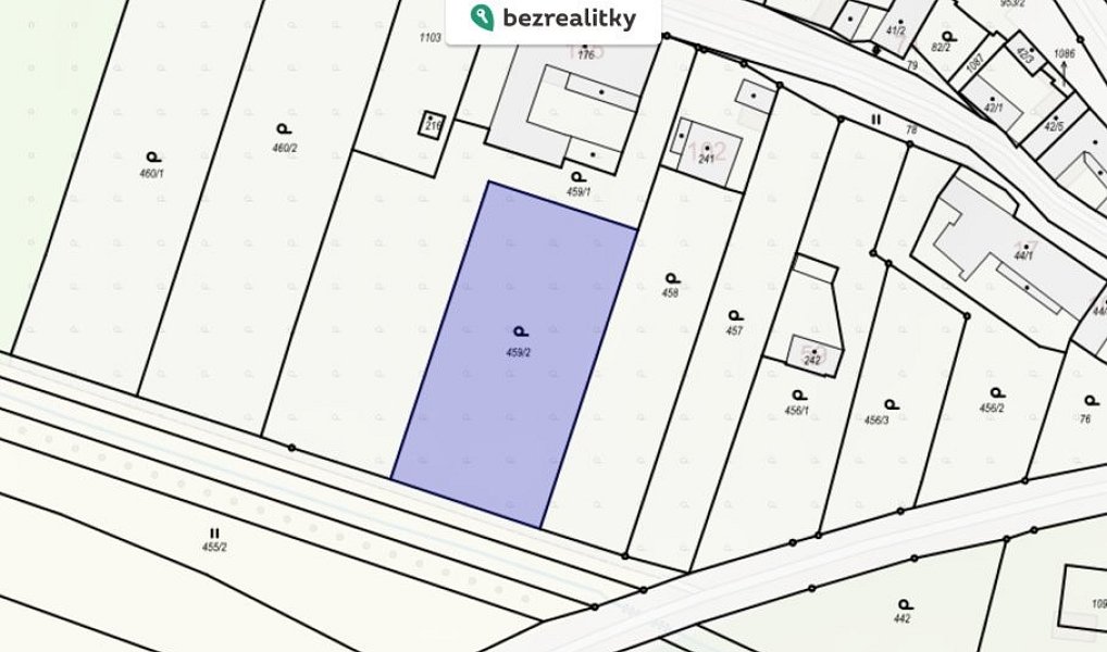 Prodej pozemku, 1800 m², Blansko, Vanovice