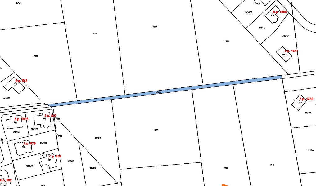 Prodej pozemku 186 m², Jesenice – náhled fotky 6