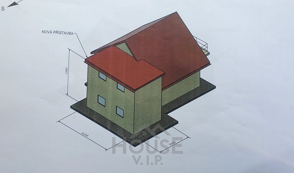 Prodej chaty/chalupy 78 m² s pozemkem 739 m², Sluštice – náhled fotky 12