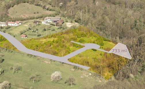 Prodej stavebního pozemku 733 m², Choryně, okres Vsetín