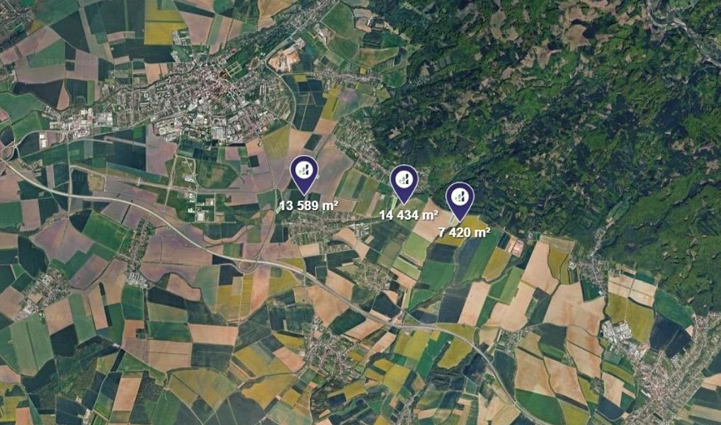 Prodej pole 6 343 m², Přílepy – náhled fotky 4