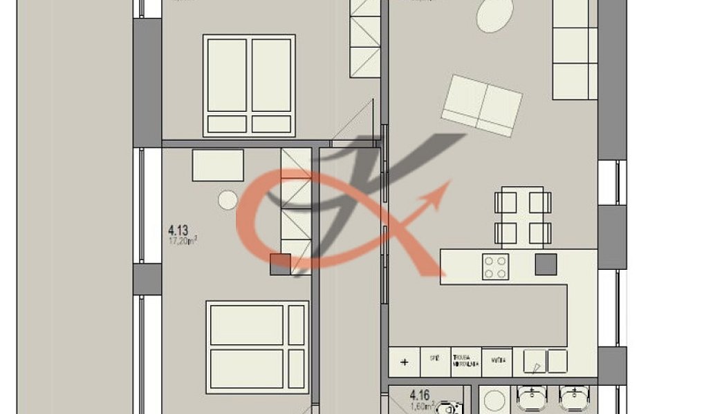 Pronájem bytu 3+kk 96 m², Rožnov pod Radhoštěm – náhled fotky 2