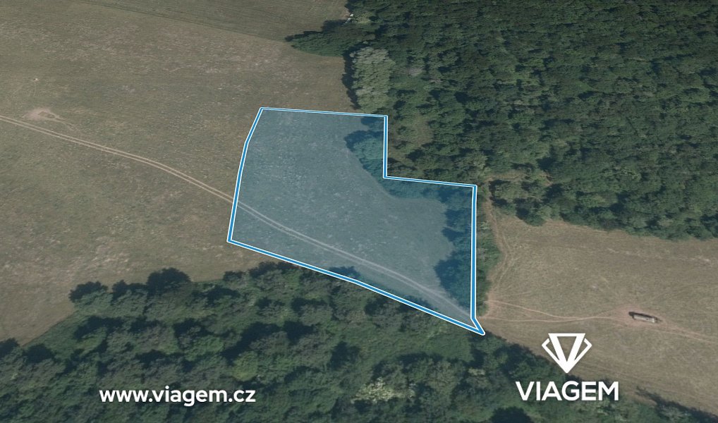 Prodej pole 5 611 m², Votice – náhled fotky 3