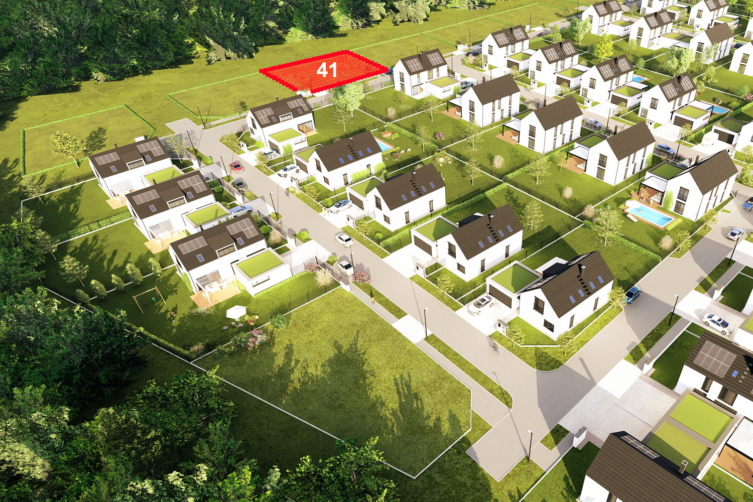 Prodej stavebního pozemku 701 m² – fotografie 2