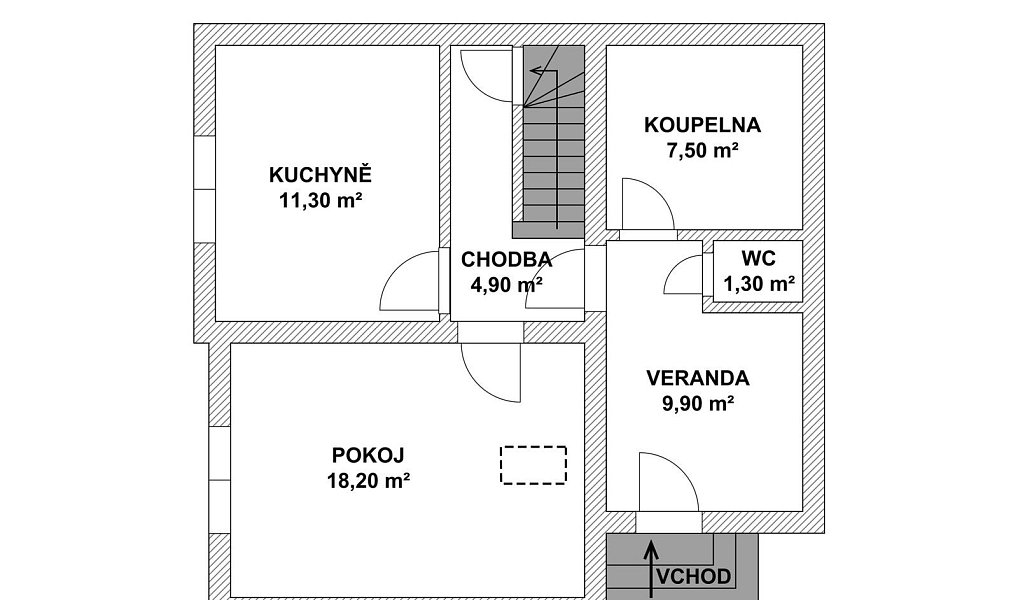 Prodej domu 87 m² s pozemkem 411 m², Mohelnice – náhled fotky 13