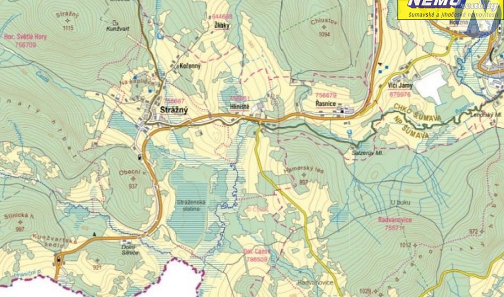 Prodej pozemku 6 664 m², Strážný – náhled fotky 6