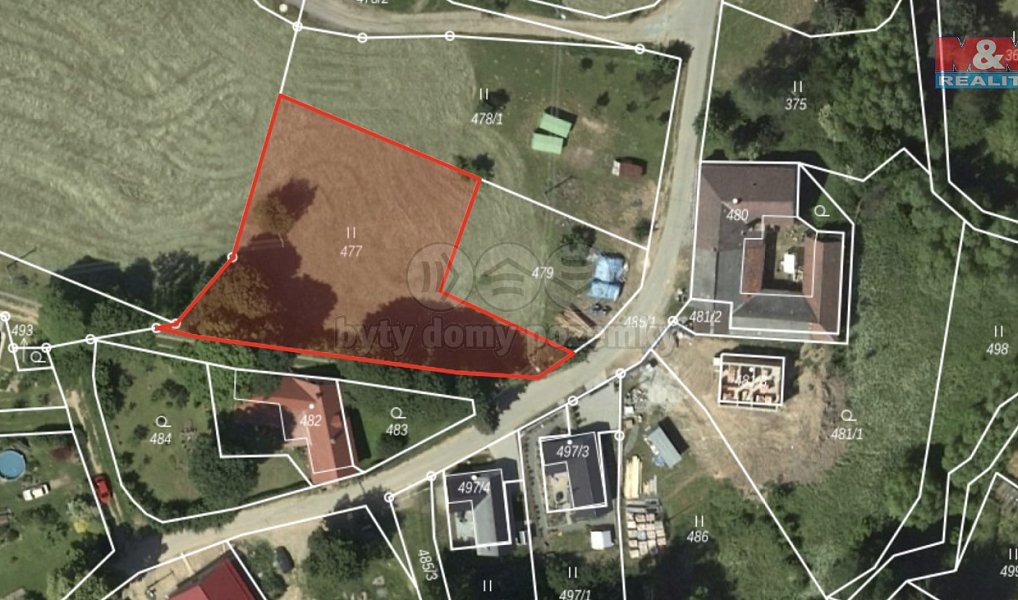 Prodej stavebního pozemku 1 438 m², Skřípov – náhled fotky 7