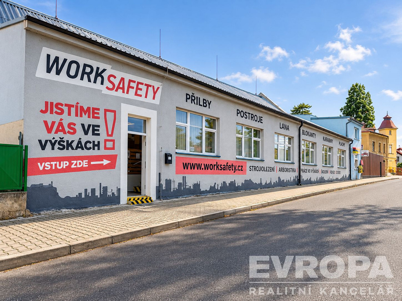 Pronájem skladovacích prostor 502 m²