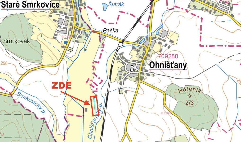 Prodej pole 4 928 m², Ohnišťany – náhled fotky 4