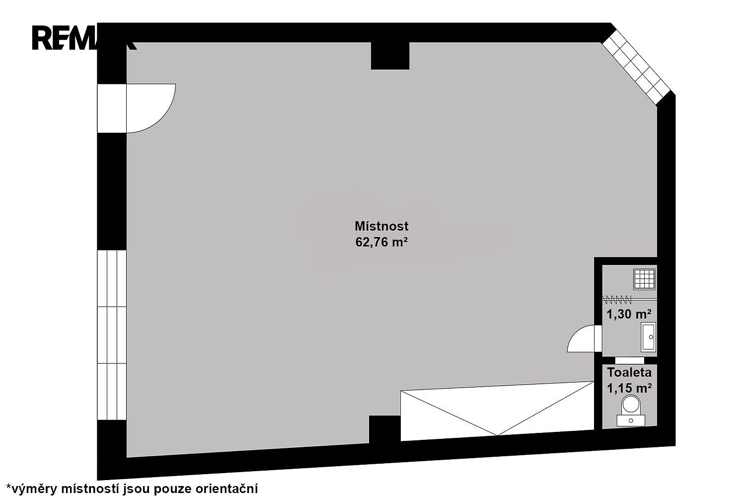 Prodej obchodních prostor 61 m² – fotografie 4