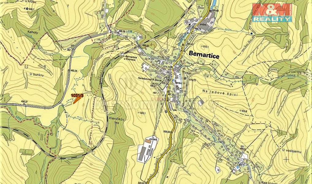 Prodej louky 1 900 m², Bernartice – náhled fotky 6