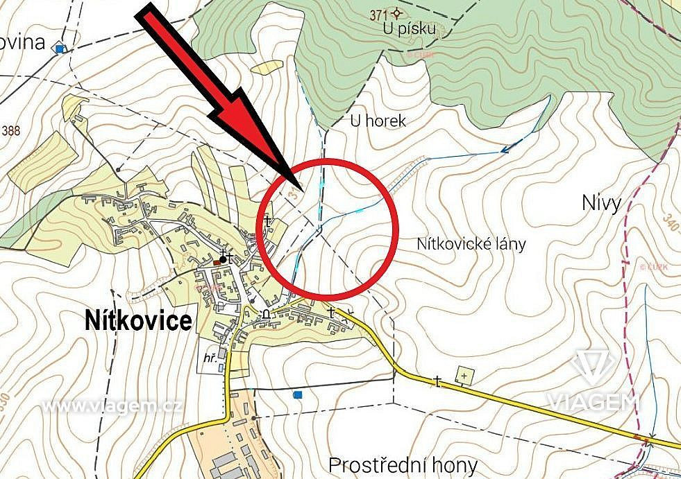 Prodej pole 691 m² – fotografie 4