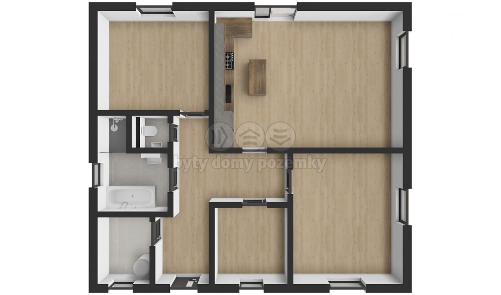 Prodej bytu 4+kk 87 m², Jindřichův Hradec – náhled fotky 23