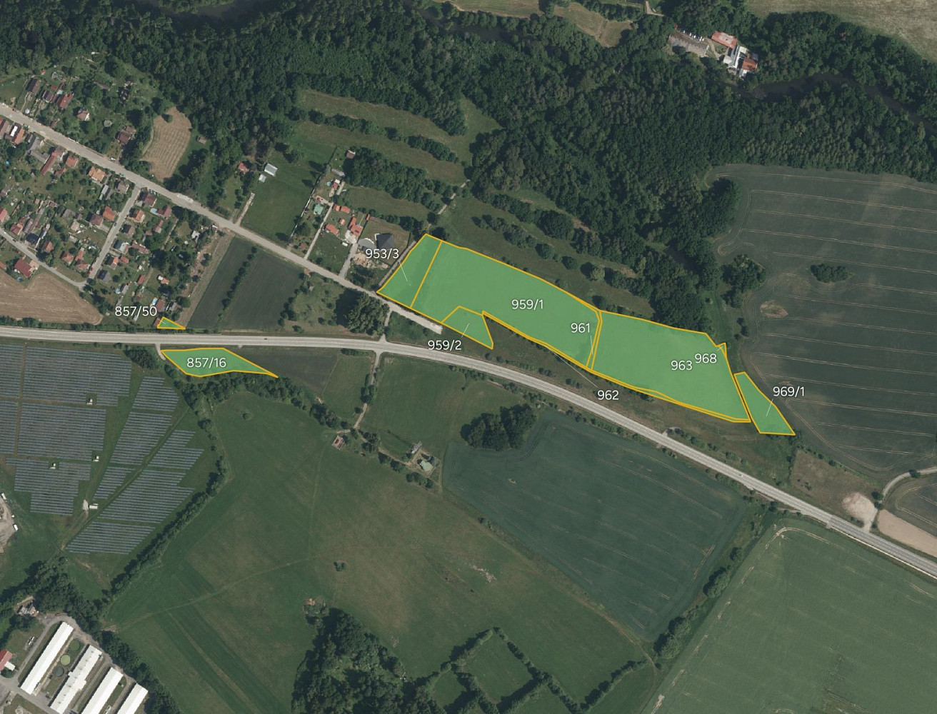 Prodej louky 18 953 m²