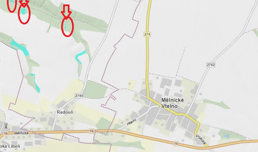 Prodej lesa 4 059 m², Mělnické Vtelno – náhled fotky 2