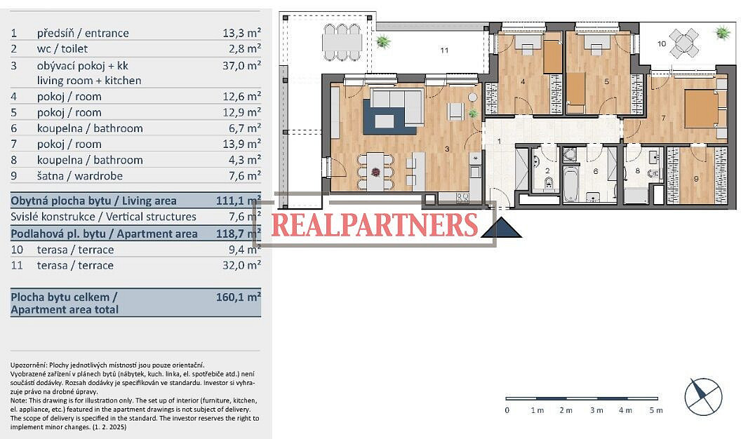 Prodej bytu 4+kk 160 m² – fotografie 3