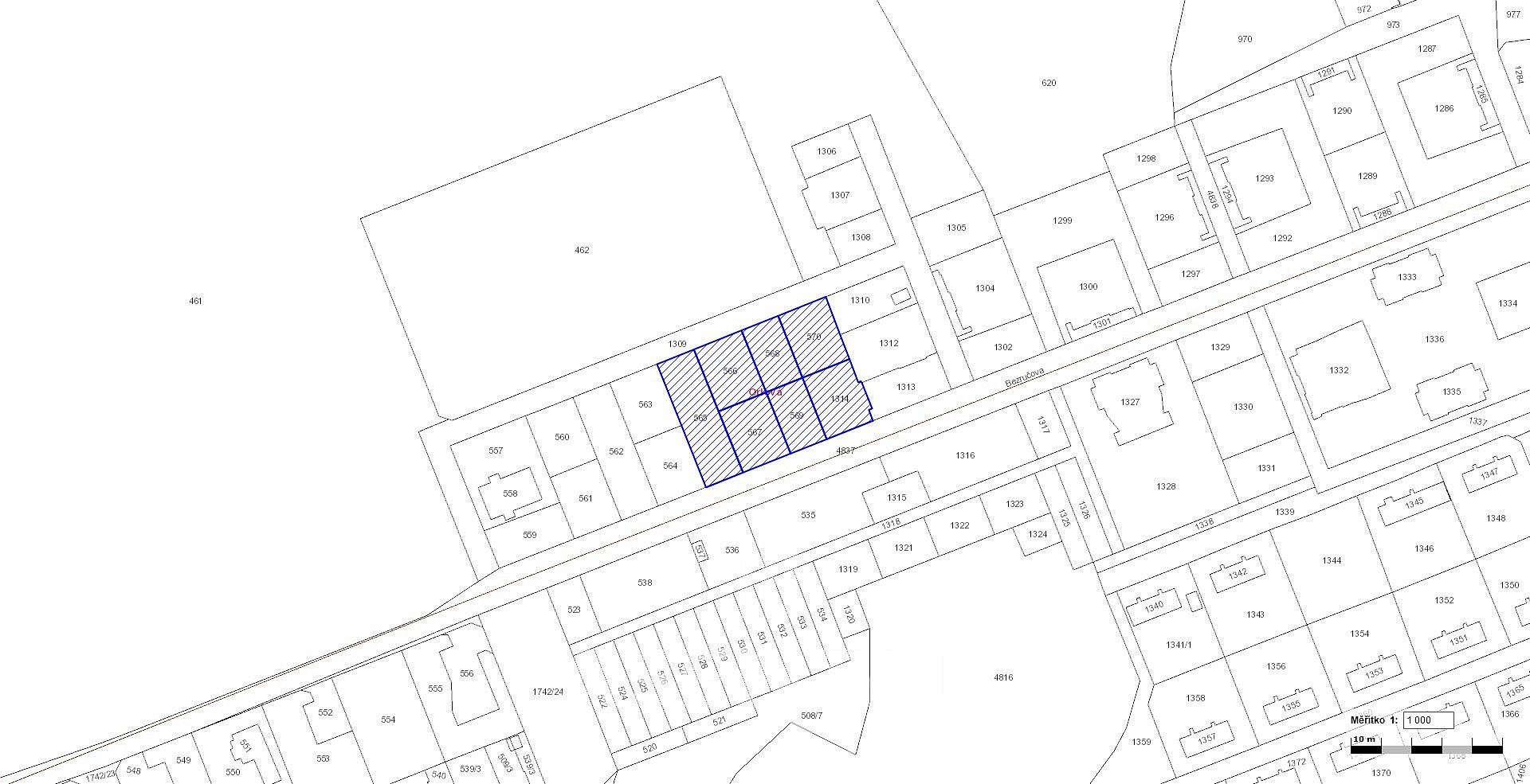 Prodej komerčního pozemku 2 655 m² – fotografie 3