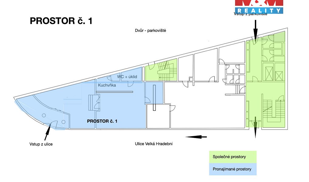 Pronájem obchodních prostor 280 m², Ústí nad Labem – náhled fotky 3